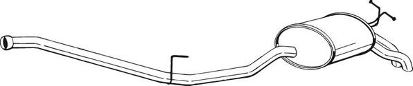 Bosal 287-087 - Zadnji Ispušni lonac www.molydon.hr