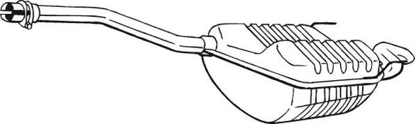 Bosal 278-397 - Zadnji Ispušni lonac www.molydon.hr