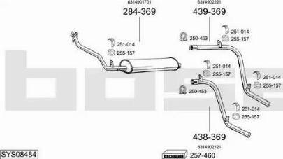 Bosal SYS08484 - Ispušni sistem www.molydon.hr