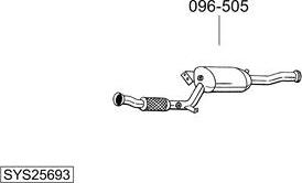 Bosal SYS25693 - Ispušni sistem www.molydon.hr