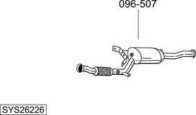 Bosal SYS26226 - Ispušni sistem www.molydon.hr