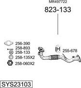 Bosal SYS23103 - Ispušni sistem www.molydon.hr