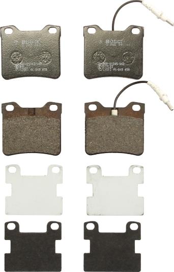BOSCH 0 986 494 000 - Komplet Pločica, disk-kočnica www.molydon.hr