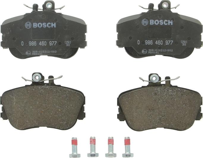 BOSCH 0 986 460 977 - Komplet Pločica, disk-kočnica www.molydon.hr