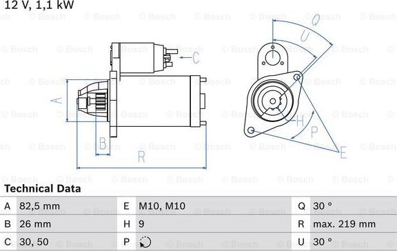 BOSCH 0 986 016 380 - Starter www.molydon.hr