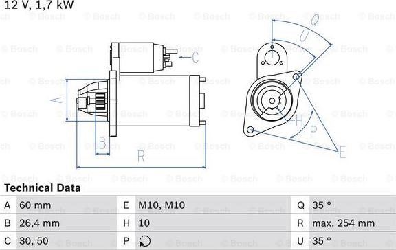 BOSCH 0 986 022 240 - Starter www.molydon.hr