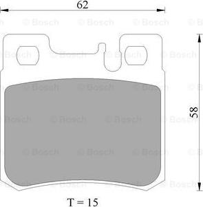 BOSCH 0 986 AB4 994 - Komplet Pločica, disk-kočnica www.molydon.hr