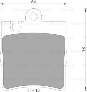 BOSCH 0 986 AB4 986 - Komplet Pločica, disk-kočnica www.molydon.hr