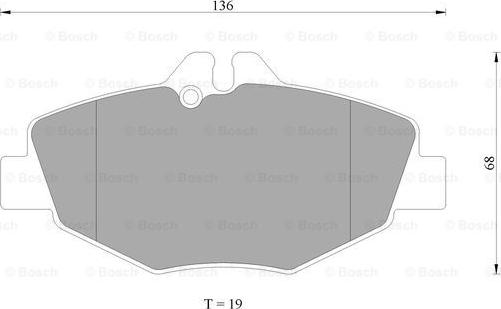BOSCH 0 986 AB4 978 - Komplet Pločica, disk-kočnica www.molydon.hr