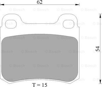 BOSCH 0 986 AB4 728 - Komplet Pločica, disk-kočnica www.molydon.hr