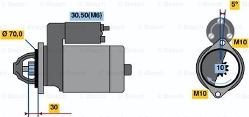 BOSCH 0 986 021 270 - Starter www.molydon.hr
