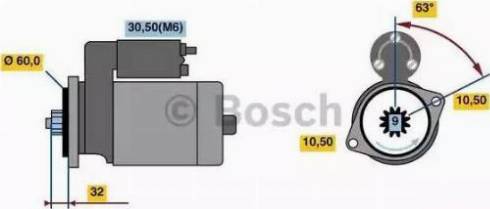 BOSCH 0 001 125 613 - Starter www.molydon.hr