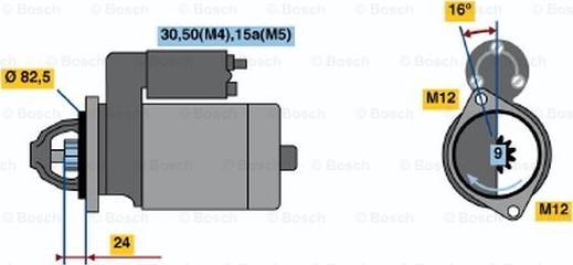BOSCH 0 001 314 041 - Starter www.molydon.hr