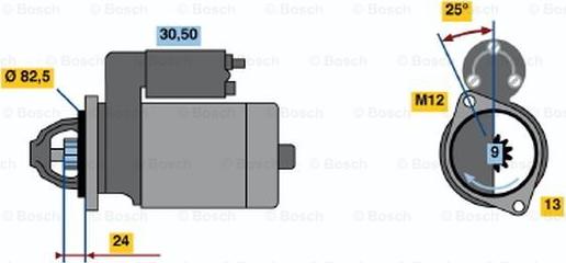 BOSCH 0 001 208 208 - Starter www.molydon.hr