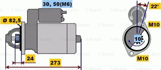BOSCH 0 001 218 140 - Starter www.molydon.hr
