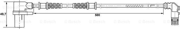 BOSCH 0 265 006 266 - Senzor, broj obrtaja kotača www.molydon.hr