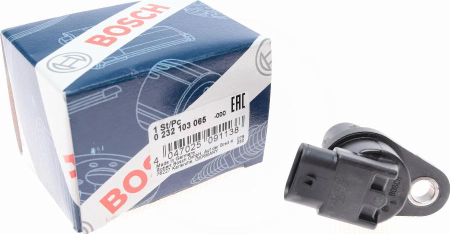 BOSCH 0 232 103 065 - Senzor, položaj bregastog vratila www.molydon.hr