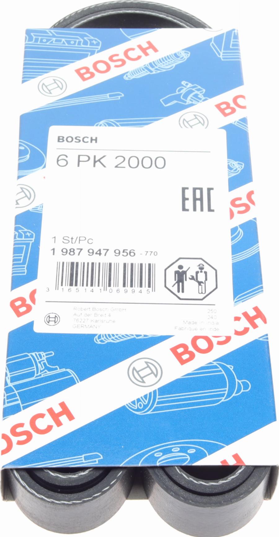 BOSCH 1 987 947 956 - Klinasti rebrasti remen  www.molydon.hr