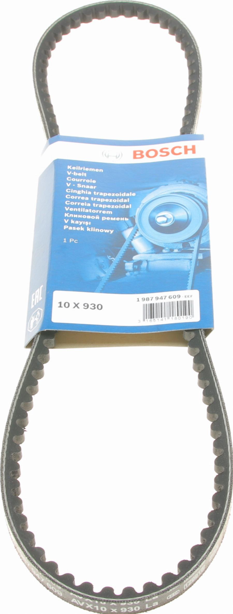 BOSCH 1 987 947 609 - Klinasti remen www.molydon.hr