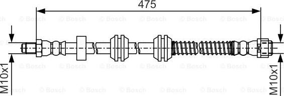 BOSCH 1 987 481 A01 - Kočiono crijevo, lajtung www.molydon.hr