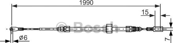 BOSCH 1 987 477 854 - Sajla ručne kočnice www.molydon.hr