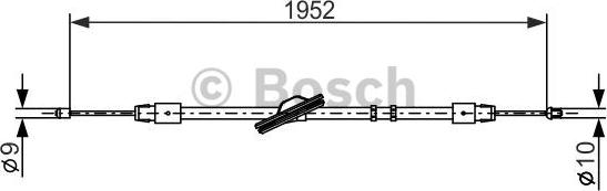 BOSCH 1 987 477 851 - Sajla ručne kočnice www.molydon.hr