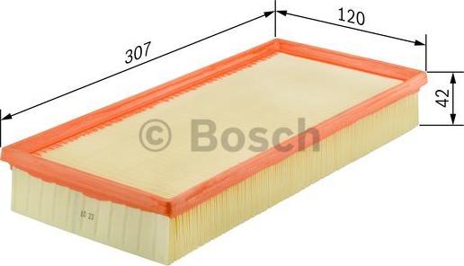 BOSCH 1 457 433 581 - Filter za zrak www.molydon.hr