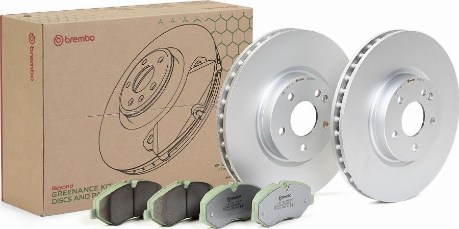 Brembo KT 10 031 - Komplet kočnica, disk-kočnica www.molydon.hr