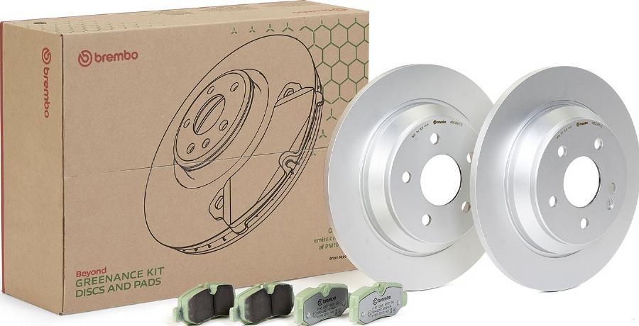 Brembo KT 10 032 - Komplet kočnica, disk-kočnica www.molydon.hr