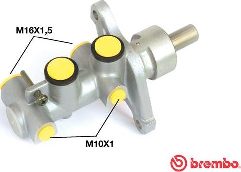 Brembo M 30 006 - Glavni kočioni cilindar www.molydon.hr
