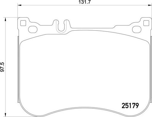 Brembo P 50 095 - Komplet Pločica, disk-kočnica www.molydon.hr