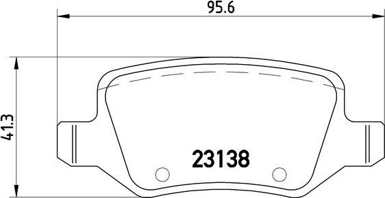 Brembo P 50 090 - Komplet Pločica, disk-kočnica www.molydon.hr