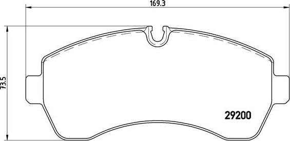 Brembo P 50 059 - Komplet Pločica, disk-kočnica www.molydon.hr