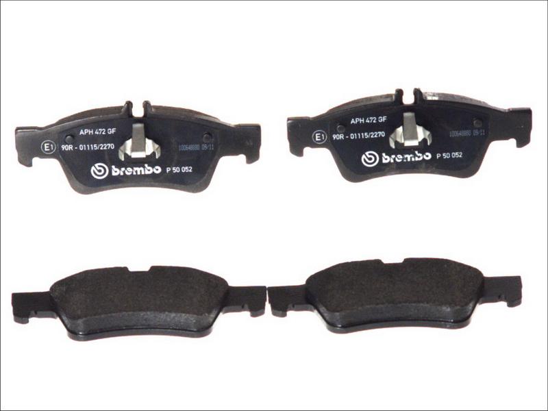 Brembo P 50 052 - Komplet Pločica, disk-kočnica www.molydon.hr