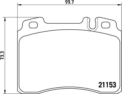 Brembo P 50 010 - Komplet Pločica, disk-kočnica www.molydon.hr