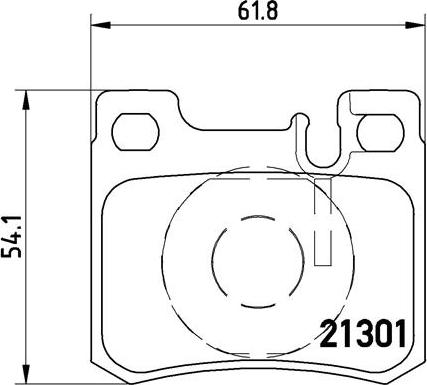 Brembo P 50 012 - Komplet Pločica, disk-kočnica www.molydon.hr