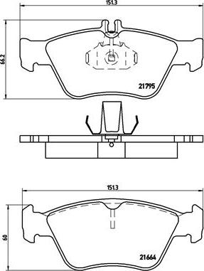 Brembo P 50 023 - Komplet Pločica, disk-kočnica www.molydon.hr