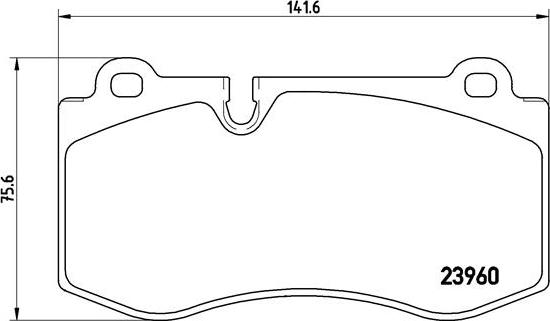 Brembo P 50 074 - Komplet Pločica, disk-kočnica www.molydon.hr