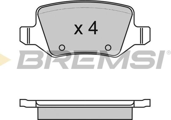 Bremsi BP2983 - Komplet Pločica, disk-kočnica www.molydon.hr