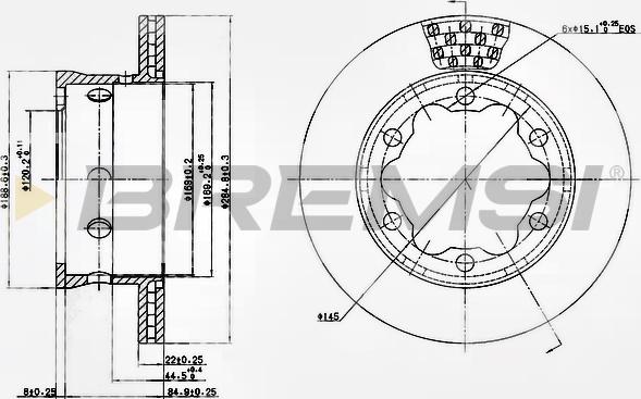 Bremsi CD5191V - Kočioni disk www.molydon.hr