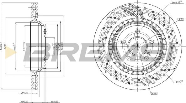 Bremsi CD8177V - Kočioni disk www.molydon.hr
