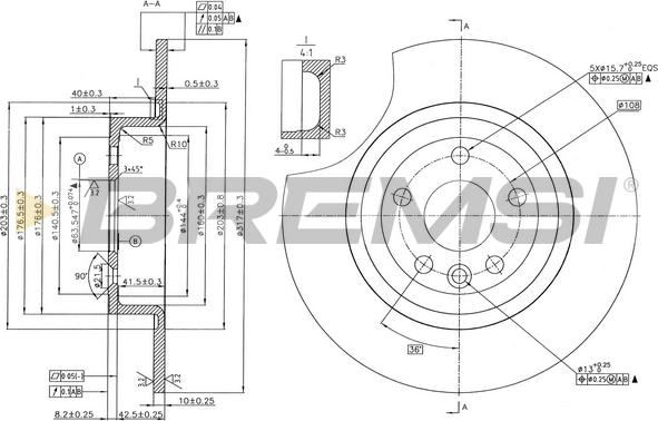 Bremsi CD8771V - Kočioni disk www.molydon.hr