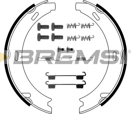 Bremsi GF0302-1 - Komplet kočionih obloga, rucna kočnica www.molydon.hr