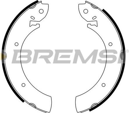 Bremsi GF0207 - Komplet kočnica, bubanj kočnice www.molydon.hr