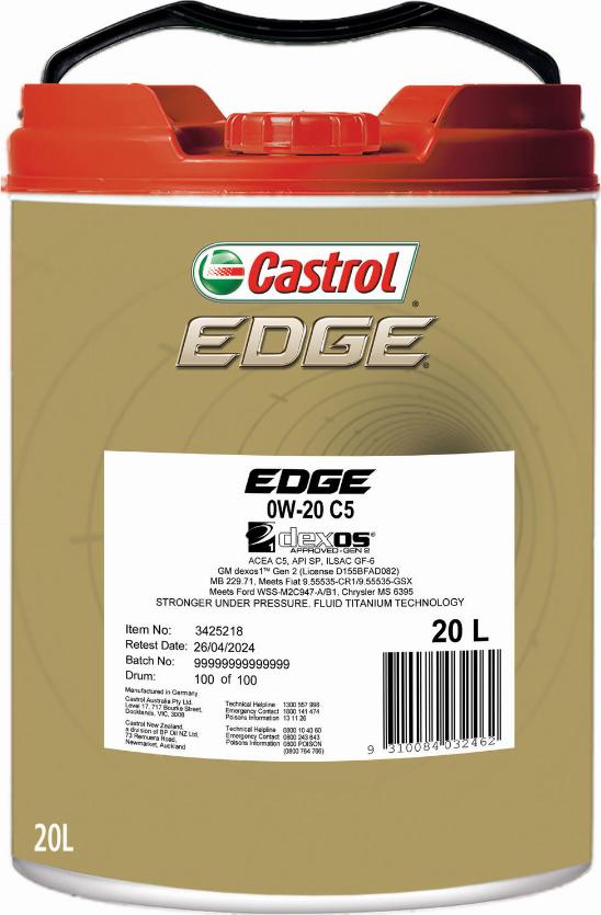 CASTROL 3425218 - Ulje za motor www.molydon.hr