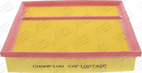 Champion CAF100742P - Filter za zrak www.molydon.hr