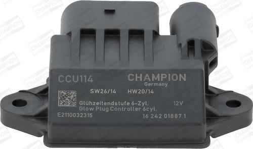 Champion CCU114 - Komandni Uređaj, vreme paljenja www.molydon.hr