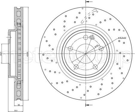 Protechnic PRD3063 - Kočioni disk www.molydon.hr