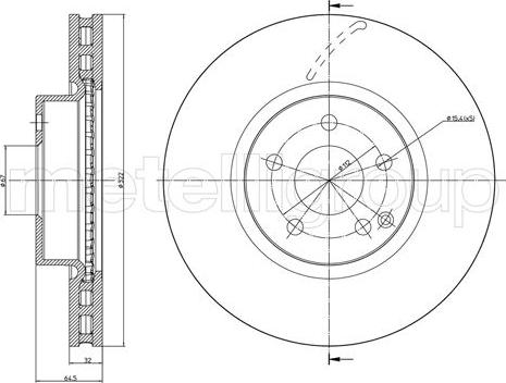 Cifam 800-1026C - Kočioni disk www.molydon.hr