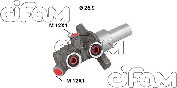 Cifam 202-1254 - Glavni kočioni cilindar www.molydon.hr